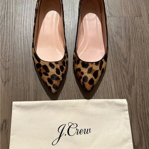 J. Crew Women's Animal Print Flats